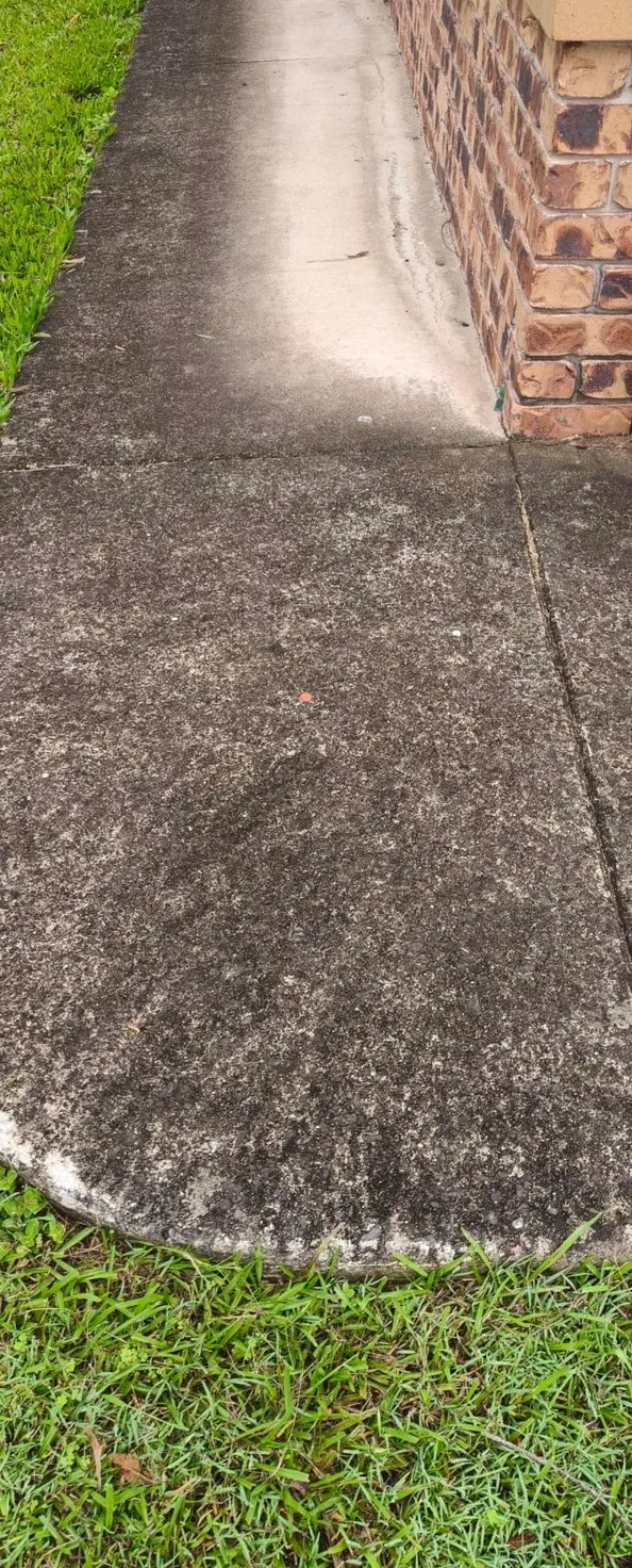 Concrete path — before